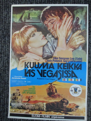 Kuuma keikka Las Vegasissa (1968) - vanha elokuvajuliste