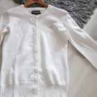 Gant valkoinen puuvilla Neuletakki / Cardigan - koko S - pikkukuva 5