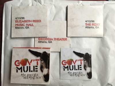 GOV'T MULE: The Georgia Bootleg Box, CD x 6