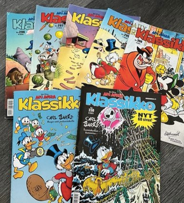 Aku Ankka Klassikko -sarjakuvalehtiä
