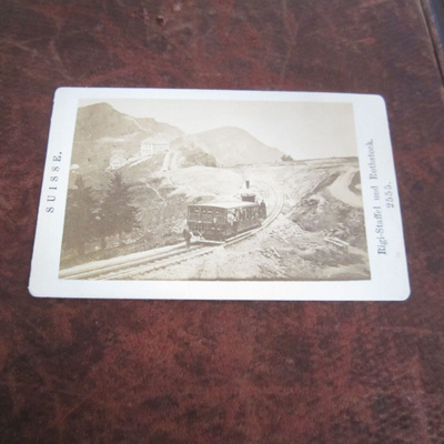 VANHA VISIITTIKORTTIVALOKUVA ( CDV ) hammasratajuna 1870 luk