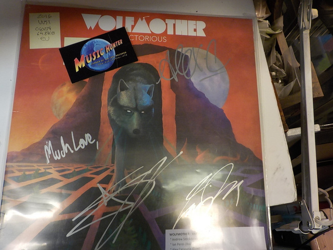 WOLFMOTHER - VICTORIOUS  UUSI 2016 + 3 X  NIMMARIT LP