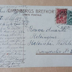 John Söderström: Tyttö tuo onnittelua koreittain, p. 1917 - pikkukuva 2
