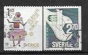 RUOTSI Mi 1237-8 sarja luett.1€