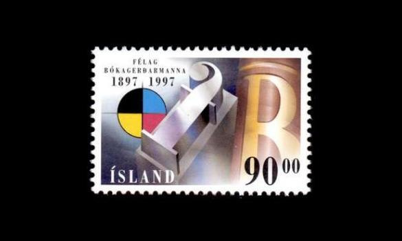 Islanti 874 ** Graafinen yhdistys 100v (1997)