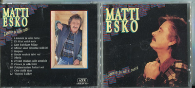 MATTI ESKO . CD-LEVY . LÄMMIN JA NIIN TUTTU