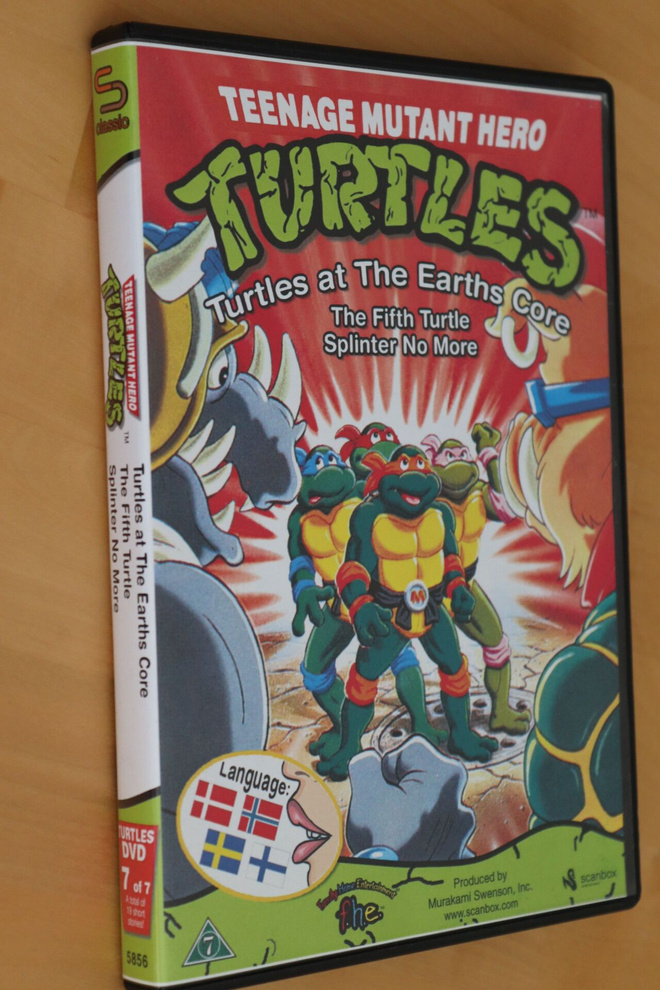 DVD Teenage Mutant Ninja Turtles 7 / 7 (1985)