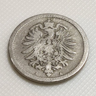 Saksa 5 Pfennig 1876A - pikkukuva 4