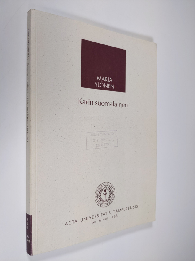 Marja Ylönen : Karin suomalainen : pilapiirrokset suomala...