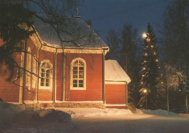 KIRKKOKORTTI - TAMPERE - TEISKON KIRKKO  - 1