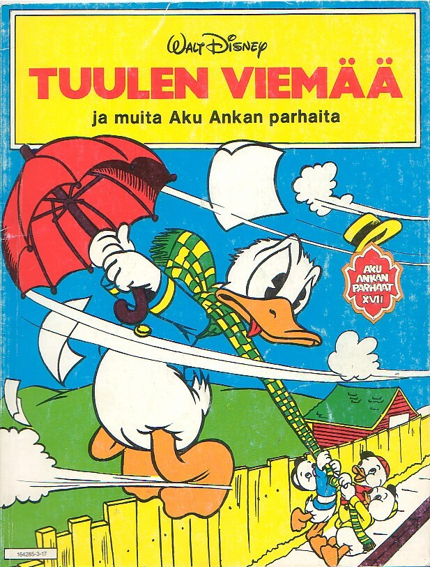 Disney: Aku Ankan parhaat XVII - TUULEN VIEMÄÄ (1p)