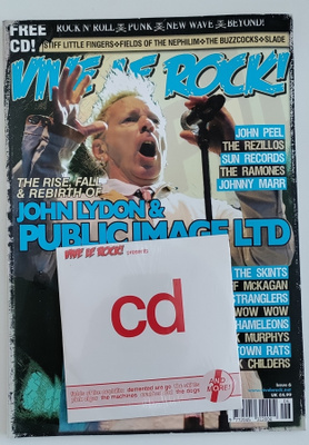 Vive Le Rock lehti #6 - John Lydon/Public image limited(+CD)