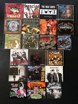 Psychobilly/Neobilly/ Punk cd levyjä
