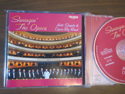 Antti Sarpila & Opera Big Band: Swingin' The Opera CD