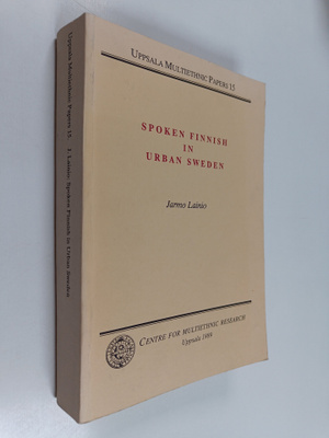 Jarmo Lainio : Spoken Finnish in Urban Sweden (signeeratt...