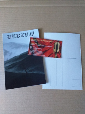 BURZUM postikortti 9cm x 13cm (#3)