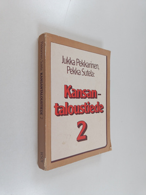 Jukka Pekkarinen : Kansantaloustiede 2