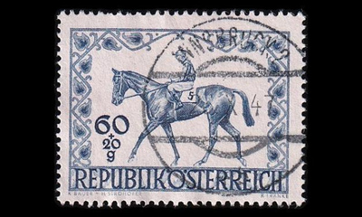 Itävalta 811 o Hevoskilpailut (1947)