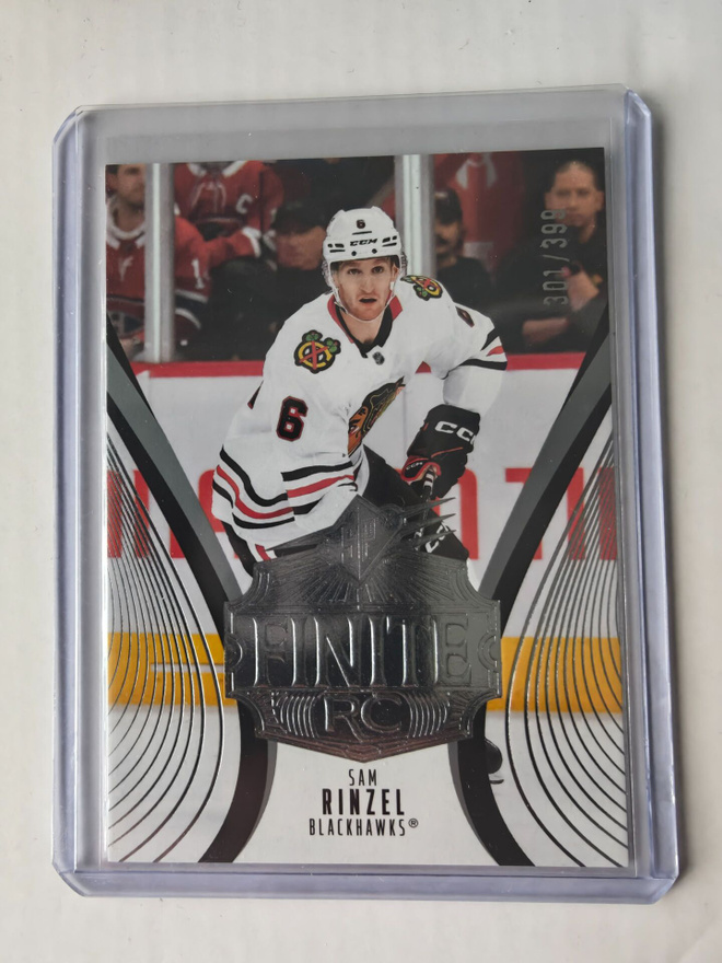 Sam Rinzel 2025-26 SPx Finite Silver /399 Rookie