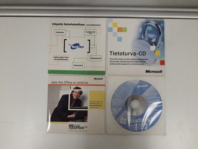 Microsoft CD-Levyt (4cd)