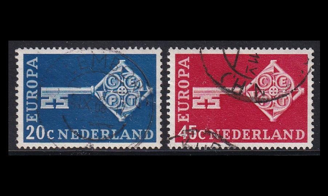 Alankomaat 899-900 o Europa (1968)