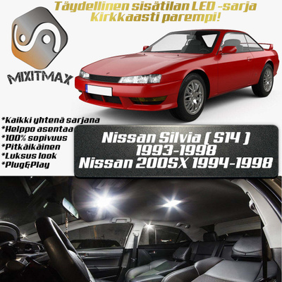 Nissan Silvia / 200SX (S14) Sisätilan LED-sarja 