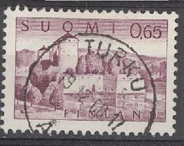 1967 65p Olavinlinna kaunis Turku-68