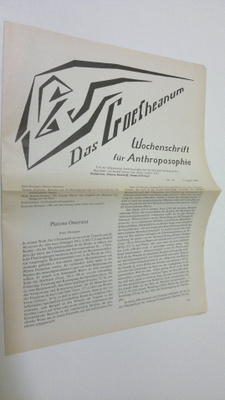 Martin (red.) Barkhoff : Das Goetheanum nr. 16/1990 : Woc...