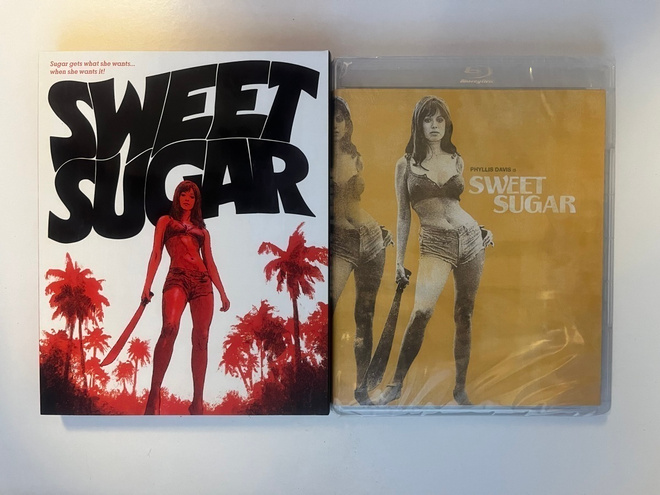 Sweet Sugar (Blu-ray + DVD) VinSyn (1972) UUSI (Slipcover)