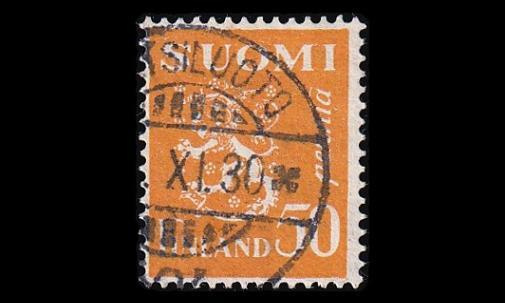 148 o Leijona 50 p keltainen (1930)
