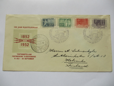 1952 Hollanti kuori Suomeen