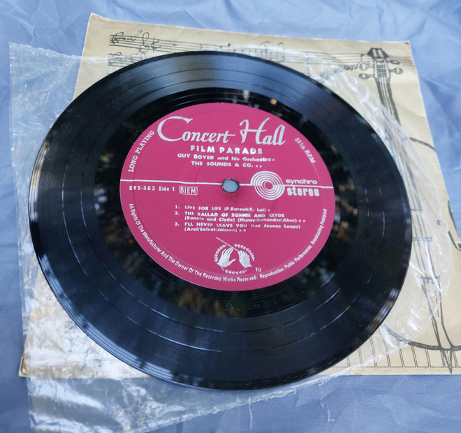 LP 7" Concert Hall Film Parade Guy Boyer