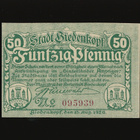 Saksa Notgeld 50 Pfennig, Biedenkopf 1920 - pikkukuva 1