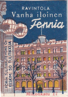 Helsinki, Ravintola Vanha iloinen Fennia     b499