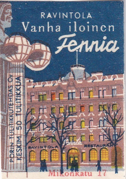 Helsinki, Ravintola Vanha iloinen Fennia     b499