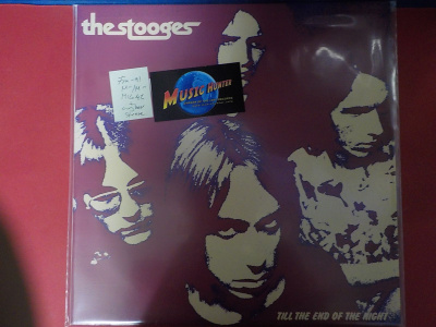 THE STOOGES - TILL THE END OF THE NIGHT M-/M- LP