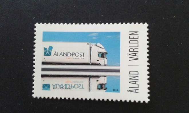 åland 2017 postiauto världen**