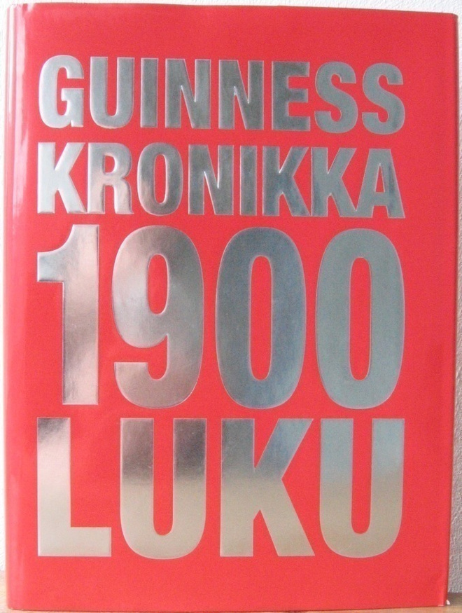 Guinness kronikka 1900-luku, Helsinki Media 1998. 463 s.