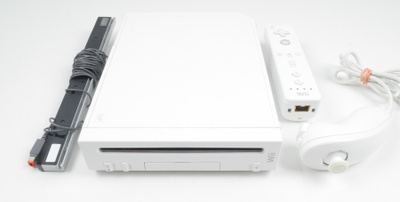 Wii Console (White Model RVL-001 With GC Support)