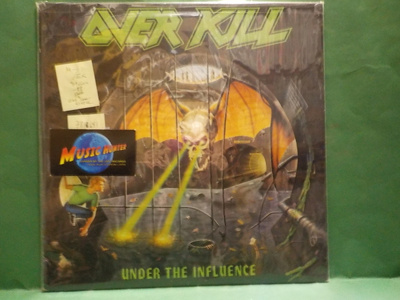 OVERKILL - UNDER THE INFLUENCE M-/EX LP