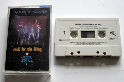 BARREN CROSS Rock for the King 1986 C-KASETTI
