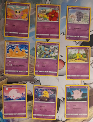 Pokemon Sword & Shield- sarjan kortteja, physic 2 - NM/M