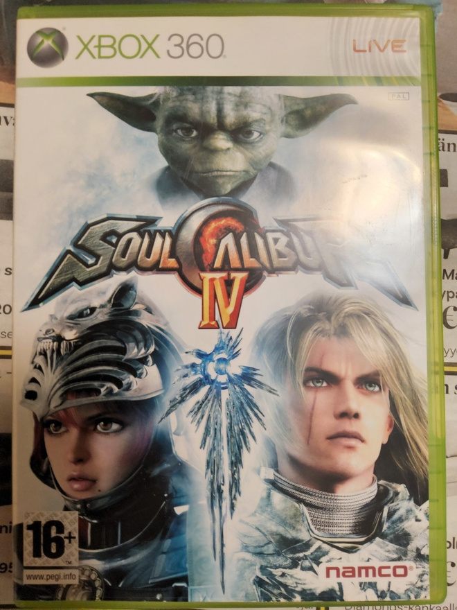 Xbox 360 Soulcalibur IV (CIB) peli