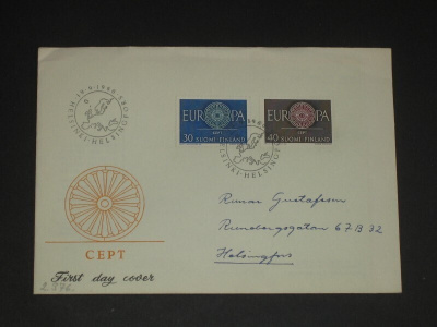 FDC 1960 Eurooppa EL