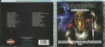 RAUTAKANKI . 2 CD-LEVYÄ . METALLIKOKOELMA VOL. 2