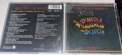 CD Friday Night in San Francisco Dimeola McLaughlin De Lucia