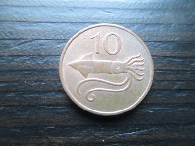 Islanti 10 aurar 1981