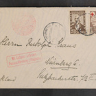 # 22777 # Kirje lp Helsinki > Saksa - Lentoposti leimat - pikkukuva 1