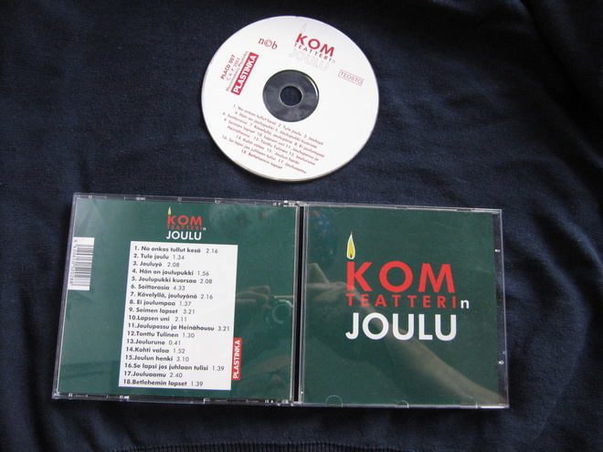 KOM TEATTERIN JOULU : PLACD 007 ( hienokuntoinen cd