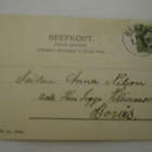 Leidi ilahtuu sinetöidystä kirjeestä, Uuden vuoden pk, 1903 - pikkukuva 2